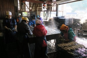 宗田節の製造 宗田節の製造