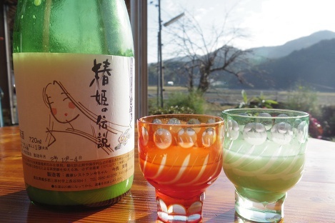 今ちゃん自家製のどぶろく「椿姫の伝説」 今ちゃん自家製のどぶろく「椿姫の伝説」