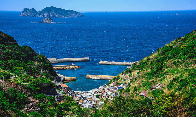 スローな離島時間を楽しむ 沖の島