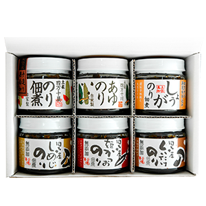 無添加 自家製のり佃煮 6味セット